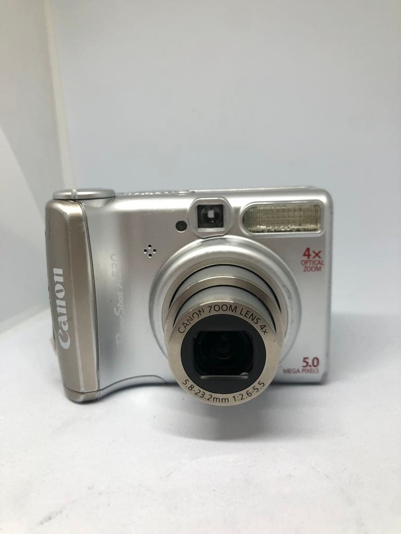 確認済み Canon PowerShot A530 コンパクトデジタルカメラ