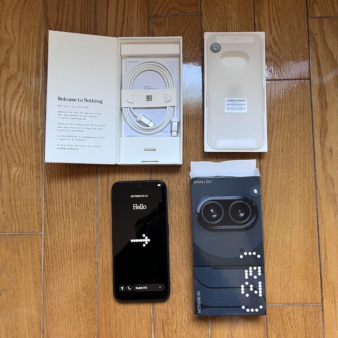 国内版 SIMフリー Nothing Phone (2a) 8GB＋128GB