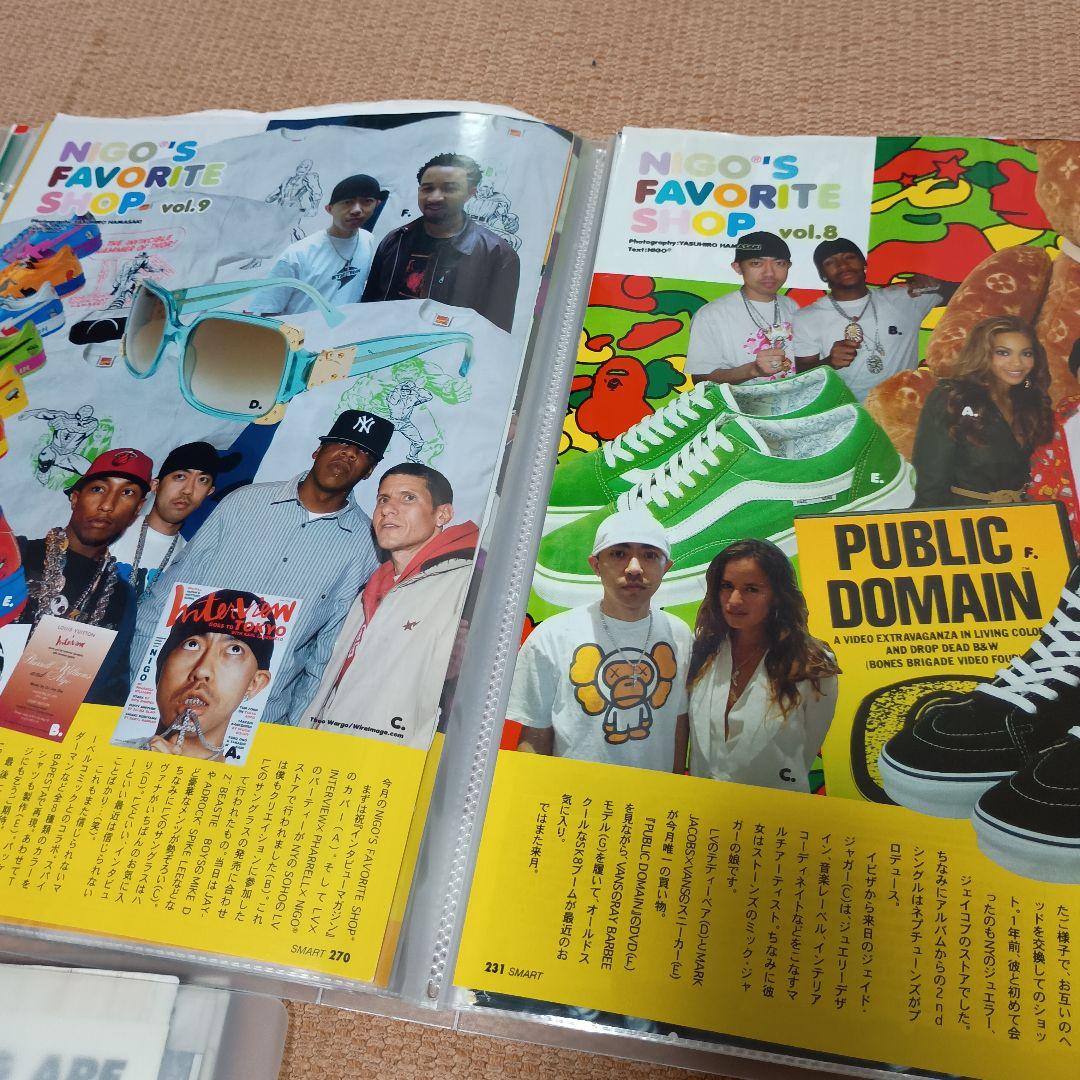 abathingape NIGO 雑誌切抜き　スクラップ　5冊600ページ相当