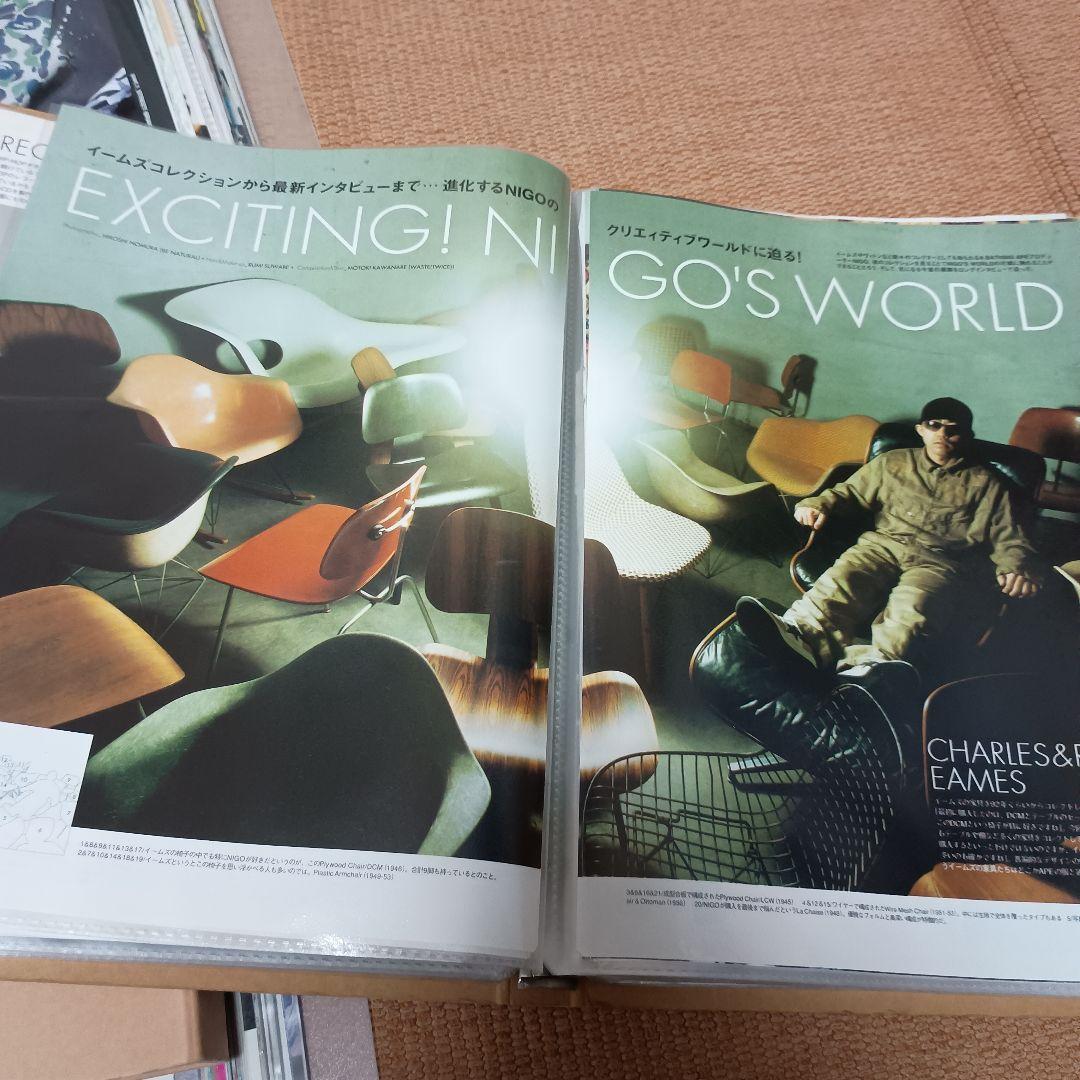 abathingape NIGO 雑誌切抜き　スクラップ　5冊600ページ相当