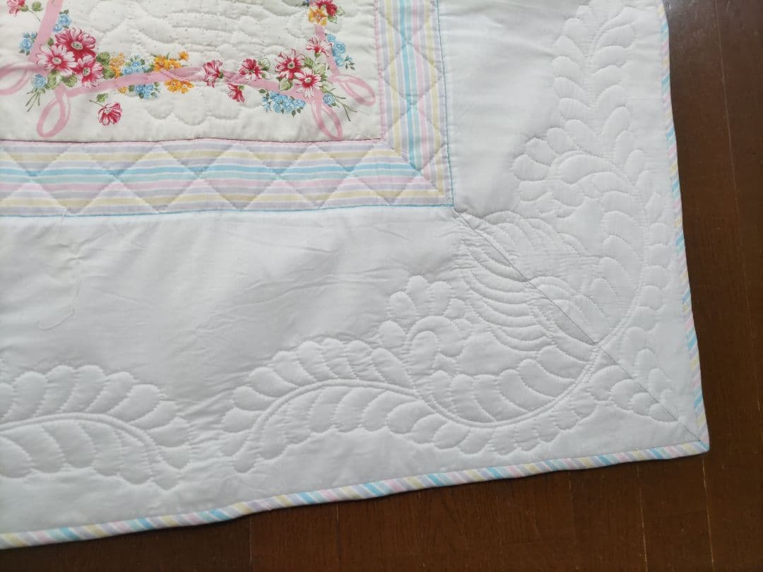 パッチワークキルトタペストリーリバーシブル