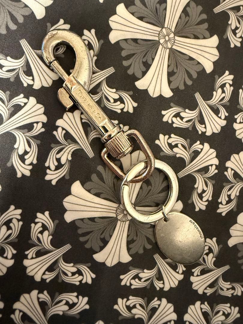 小物 Supreme Tiffany Oval Tag Keyring