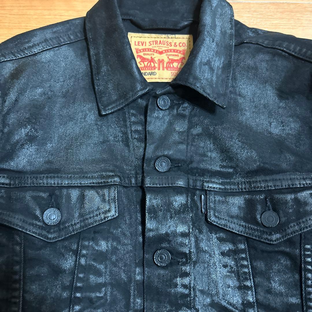 levi's トラッカージャケット コーティング　デニム　ジャケット