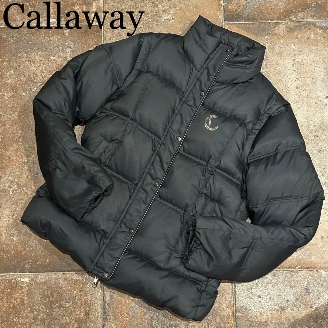 Callaway 2way ダウンジャケット　ゴルフ　レディース　ベスト