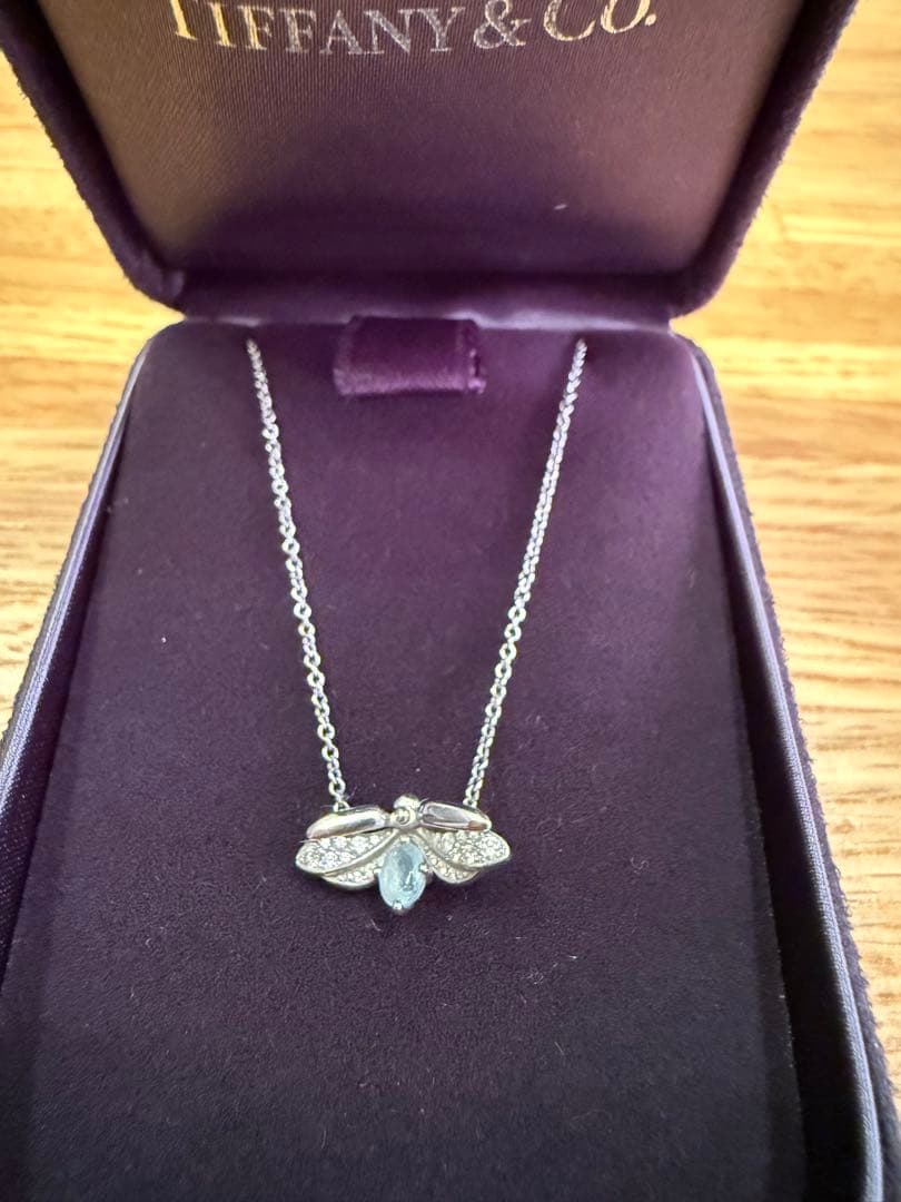 Tiffany & Co. ペーパーフラワー ファイヤーフライ ネックレス