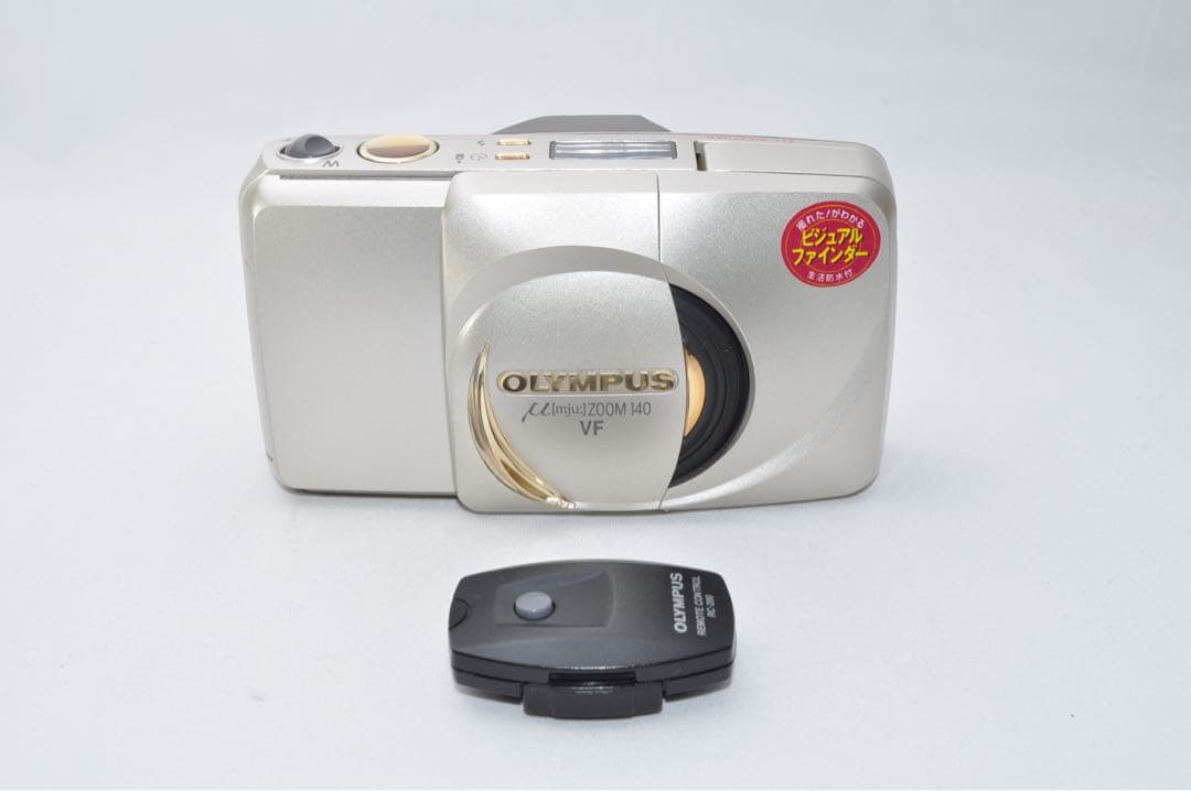 ☆美品☆ OLYMPUS オリンパス μ mju ZOOM 140 VF カメラ