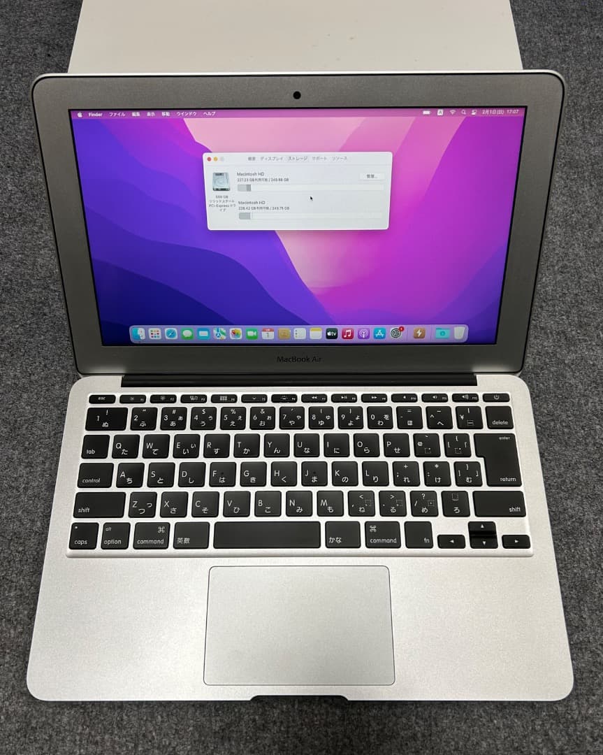 Macbook Air 2015 i5 8Gb 512Gb 11インチ 美品 2