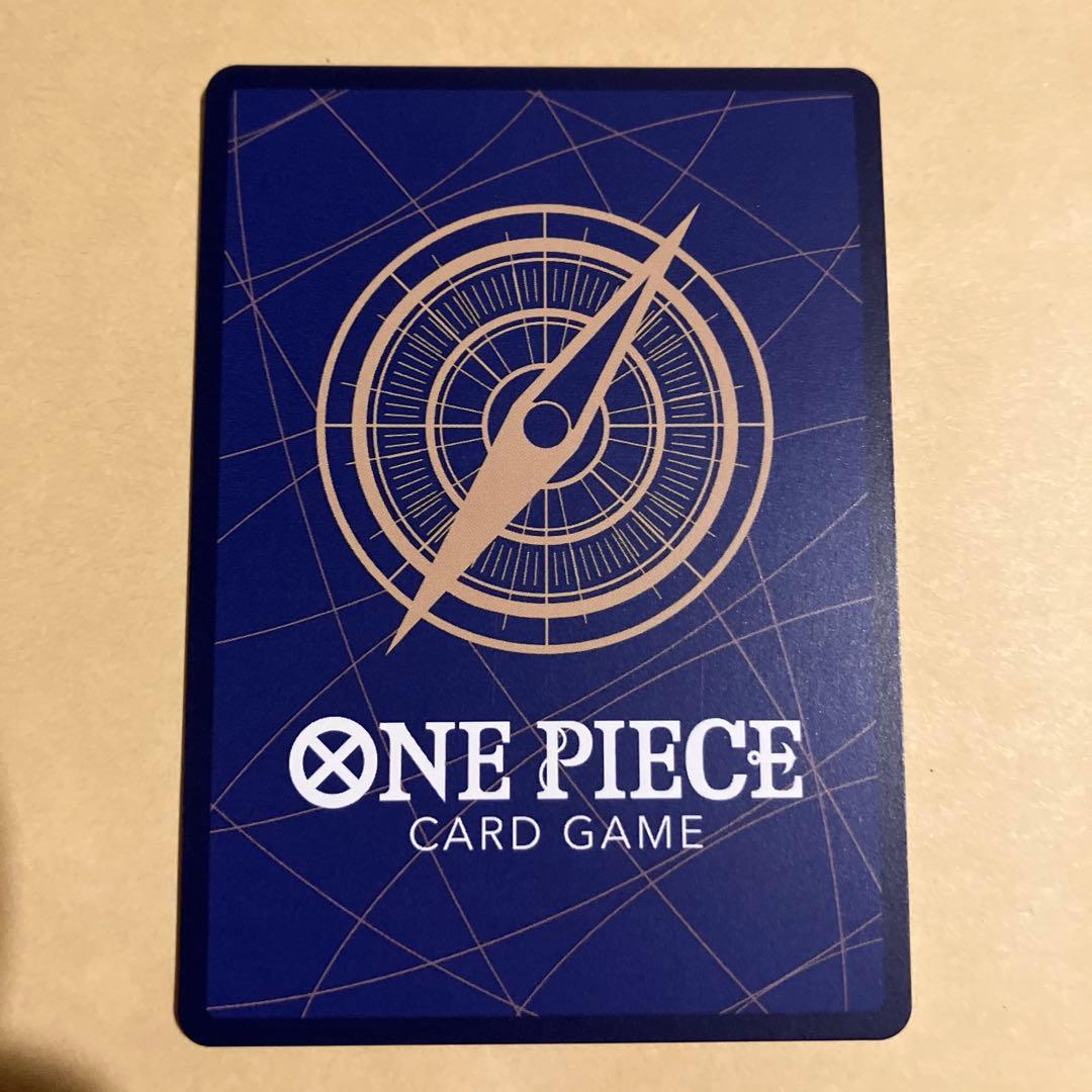 【センタリング完璧】ワンピースカード　受け継がれる意志　ルフィ　コミパラ