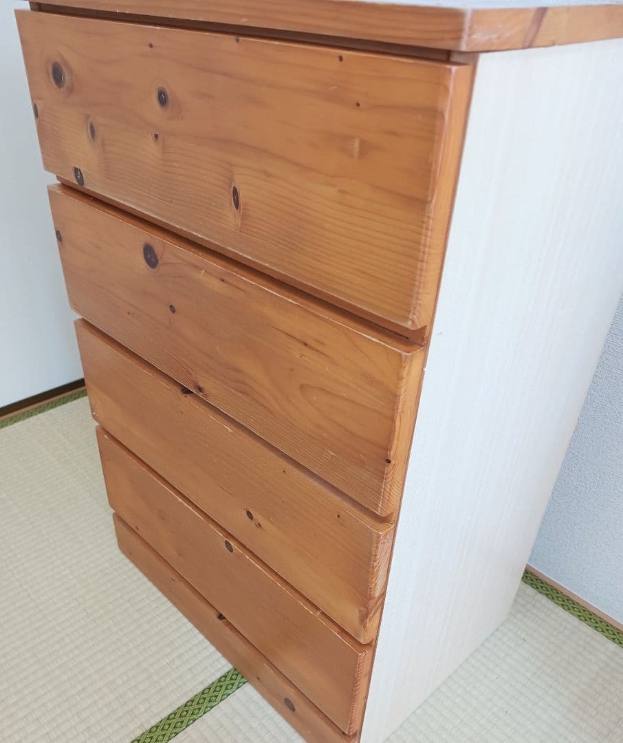 無印良品　パイン材　チェスト　廃盤品