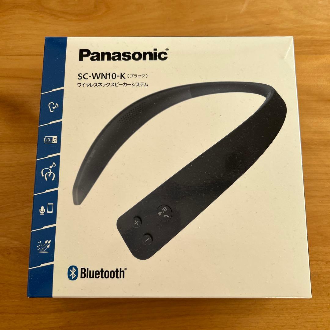 パナソニック Panasonic ワイヤレスネックスピーカー SC-WN10-K