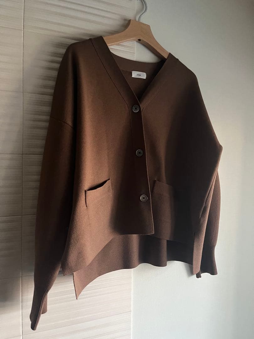 IENA イエナ ショートカーディガン キャメル 定価20,900円 試着のみ