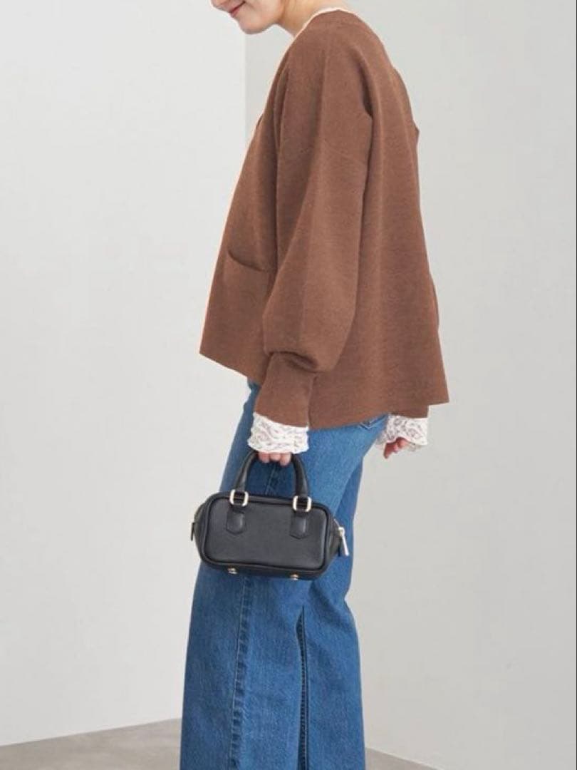 IENA イエナ ショートカーディガン キャメル 定価20,900円 試着のみ