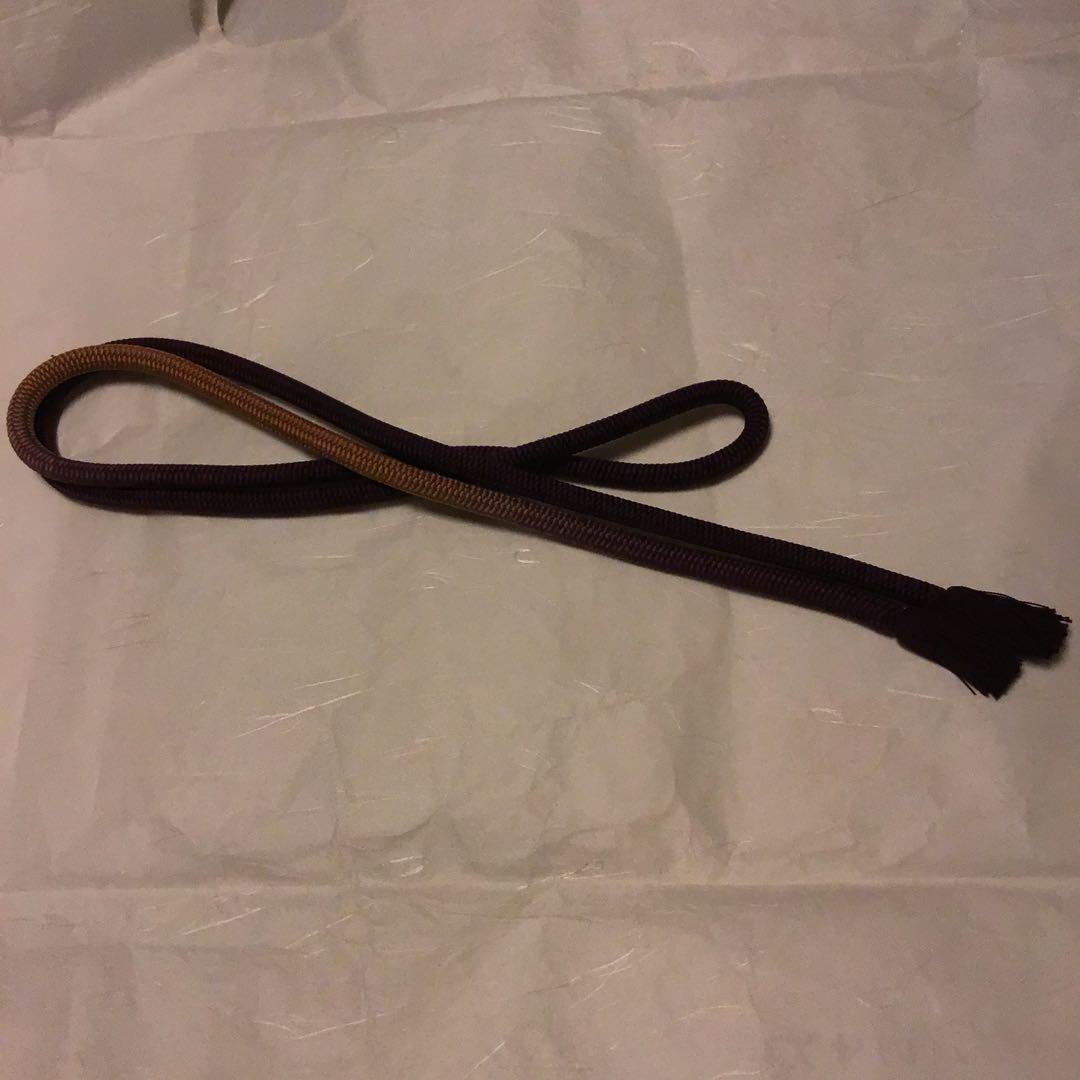 袋帯　綜錦織　ムガシルク使用　帯締めお付けいたします