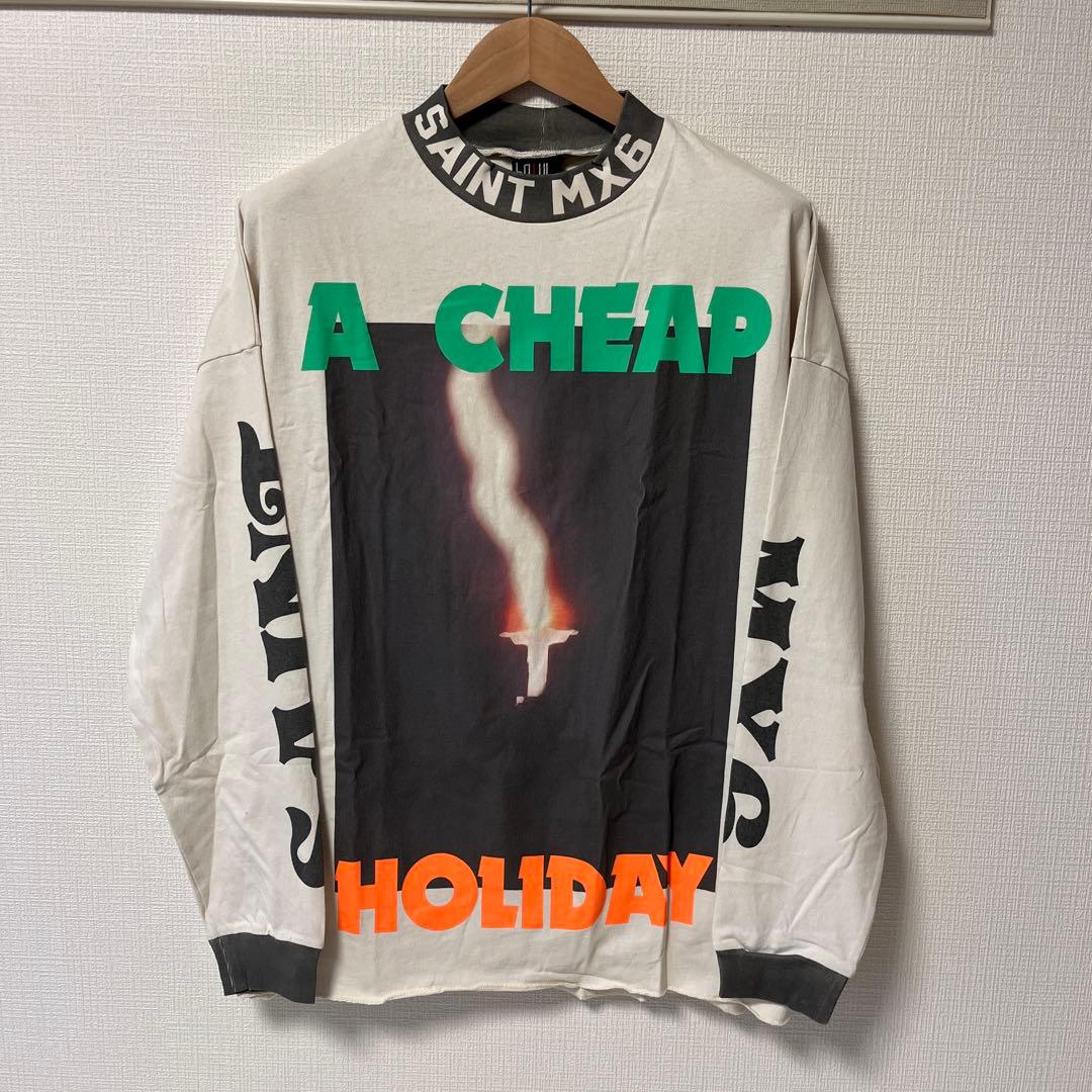 SAINT MICHAEL A CHEAP HOLIDAY ロングTシャツ