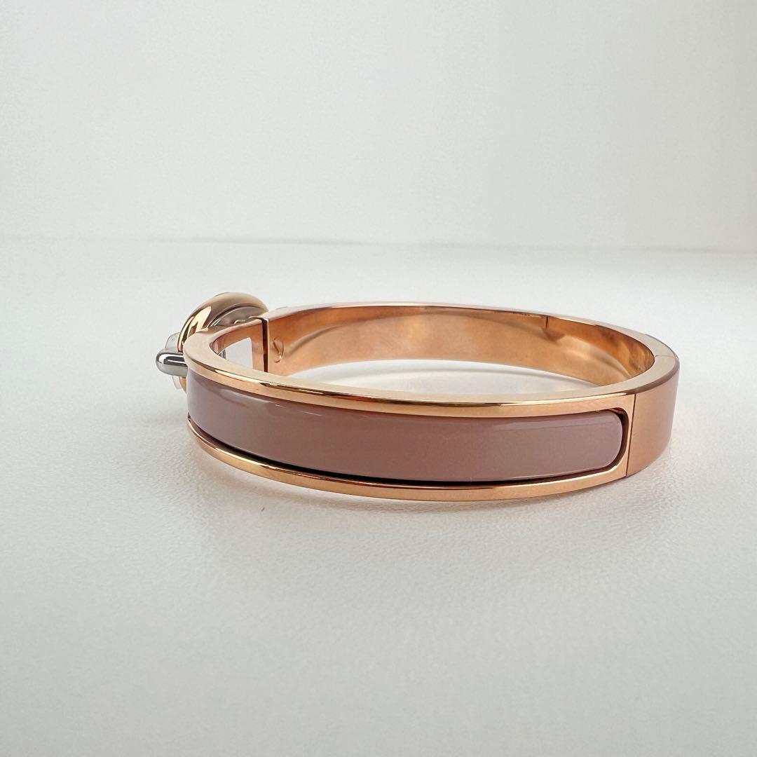 新品未使用　HERMES エルメス　ミニクリックシェーヌダンクル　ローズ