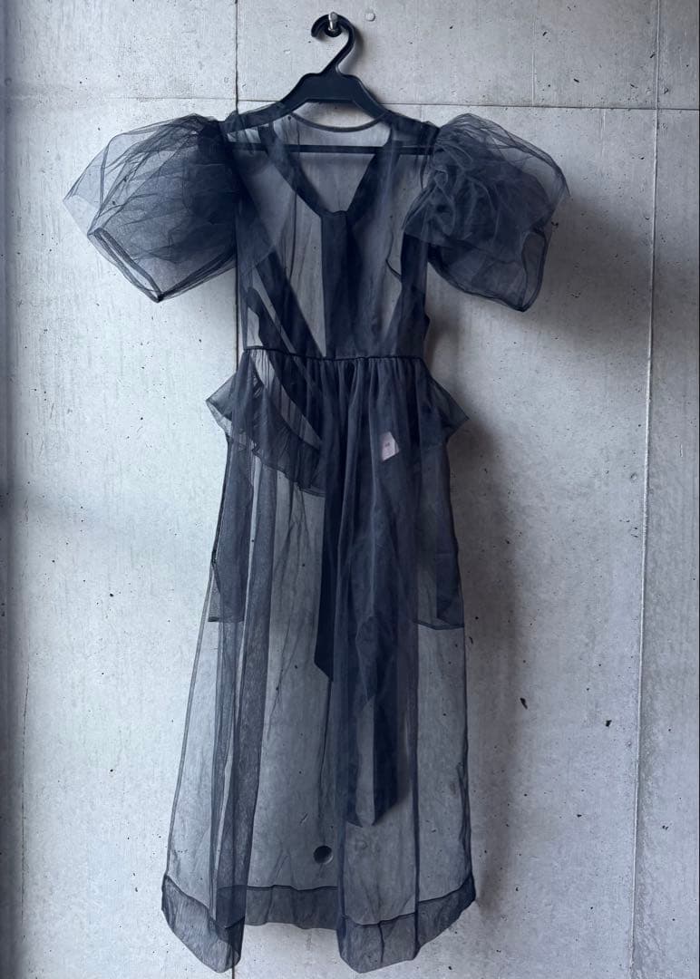 Simone Rocha x  チュール素材のロングドレス