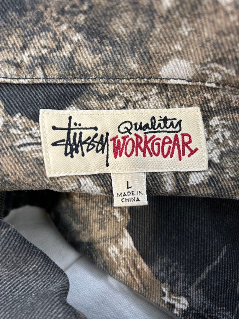 ★ STUSSY ステューシー　リアルツリー　カモフラ　ワークデニム　ジャケット