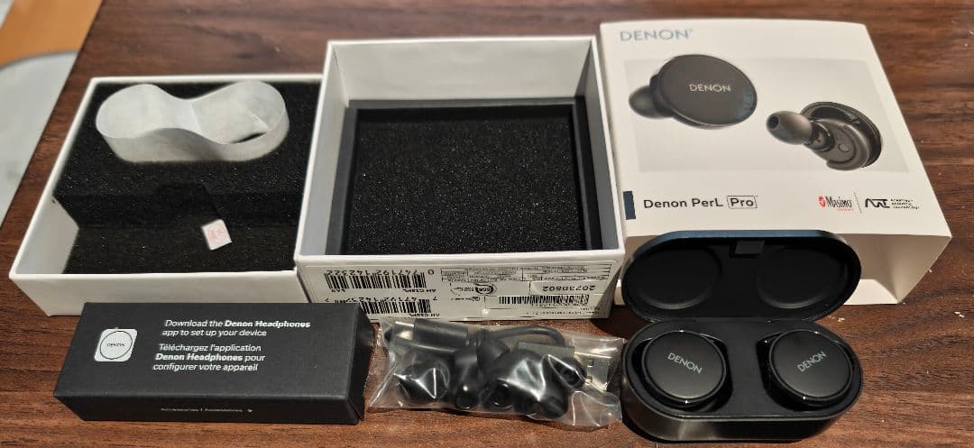 Denon PerL Pro ワイヤレスイヤホン