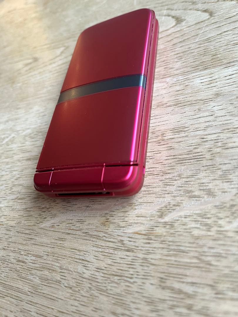 【美品】京セラDIGNO KY-42C レッド 折りたたみ携帯電話 ガラホ