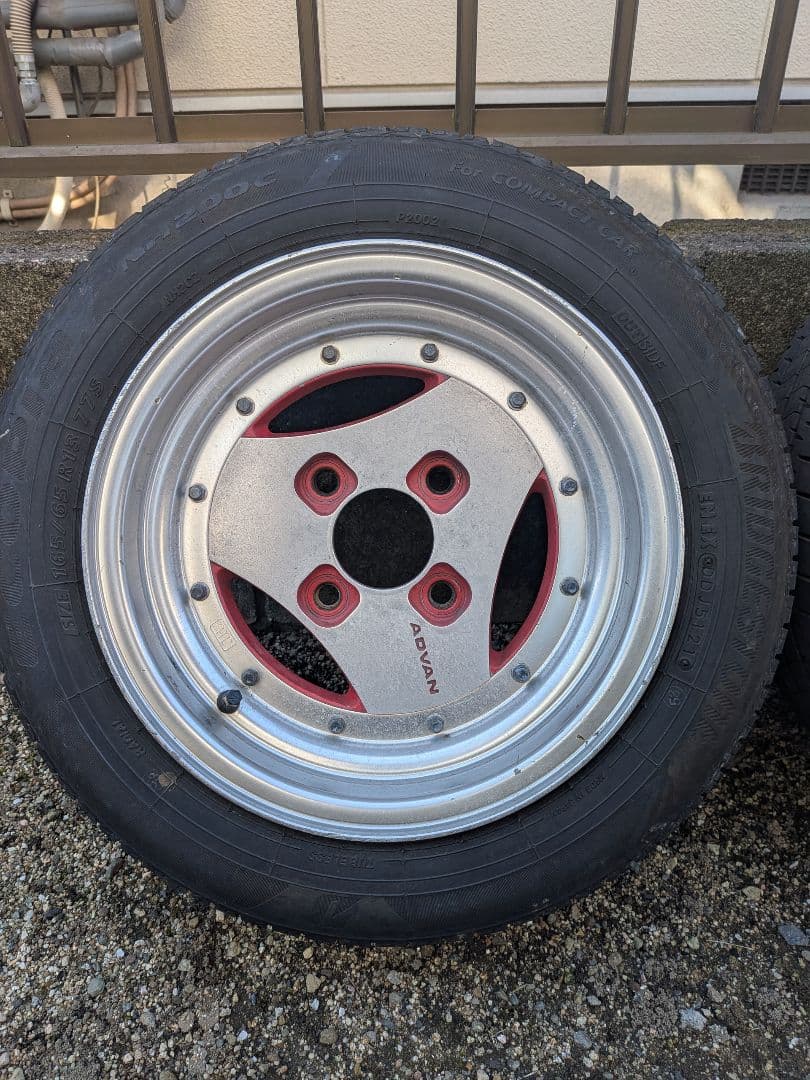 専用　ADVAN 13インチ ホイールセット BRIDGESTONE