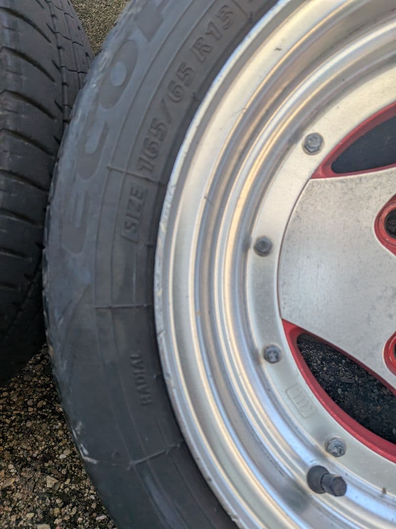 専用　ADVAN 13インチ ホイールセット BRIDGESTONE