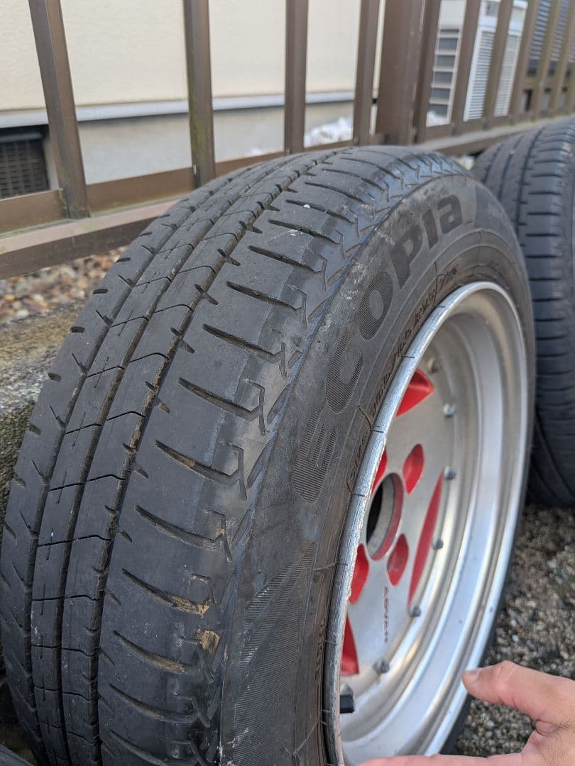 専用　ADVAN 13インチ ホイールセット BRIDGESTONE