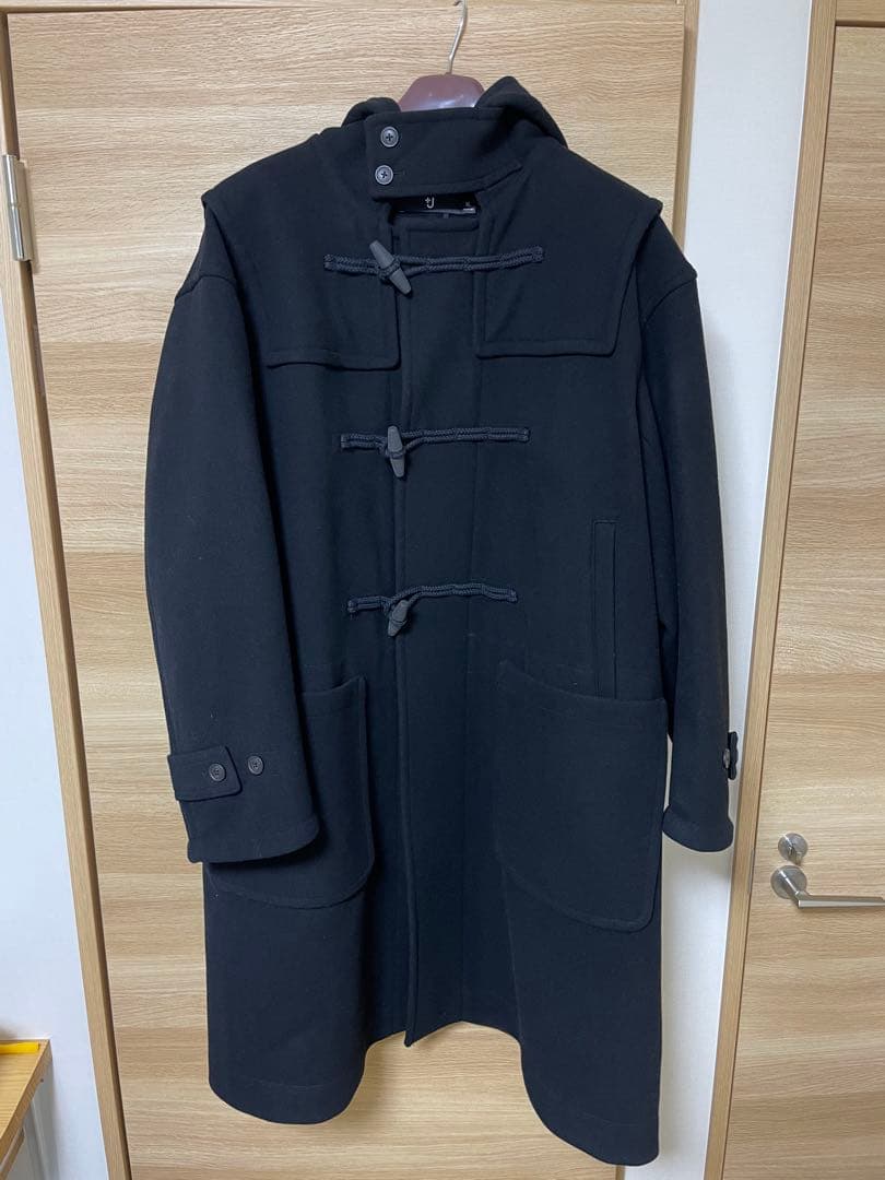 だ*ー様 ユニクロ　+J ダッフルコート ブラック XL
