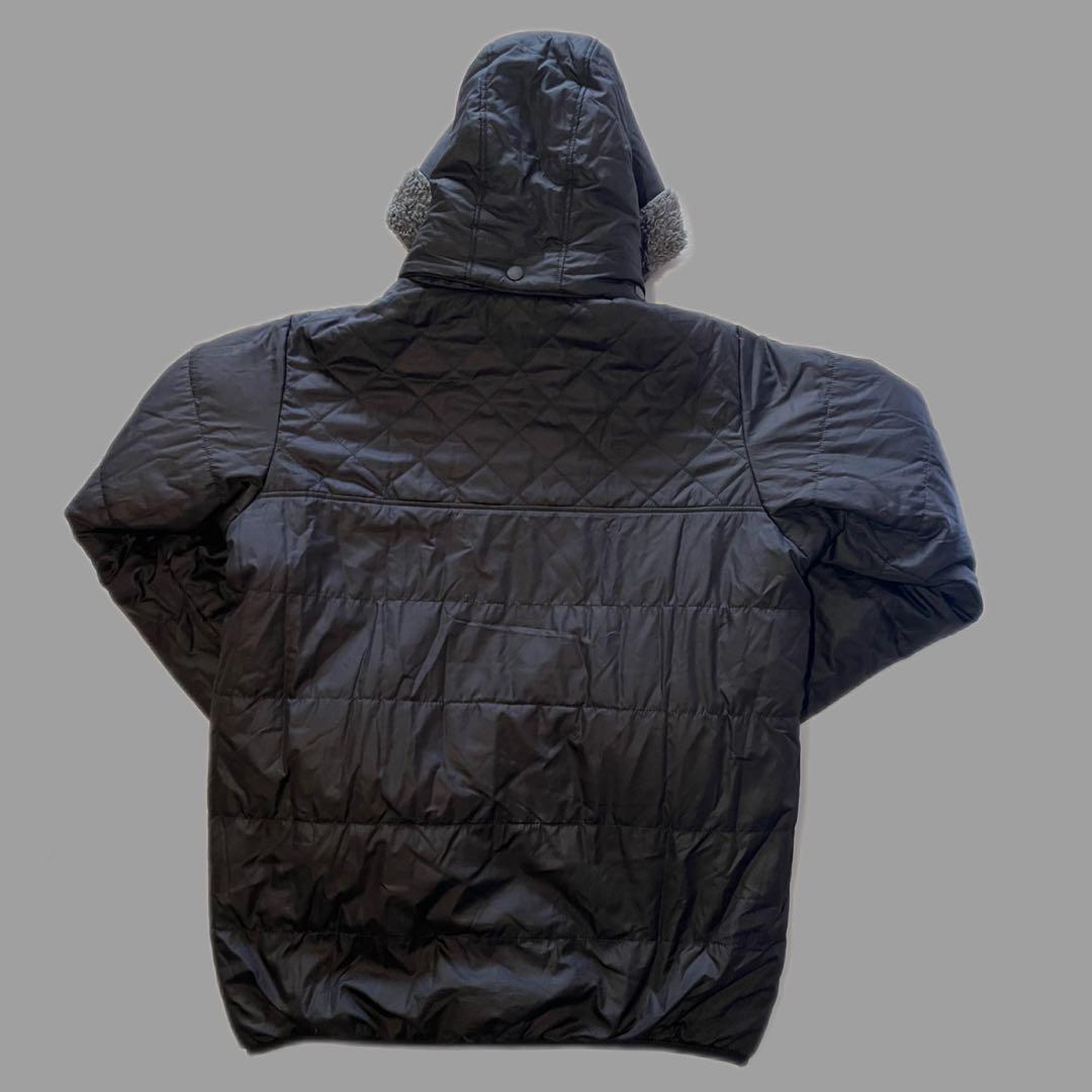 Patagonia フリースダウンジャケット　リバーシブル　ボア　フード着脱　S