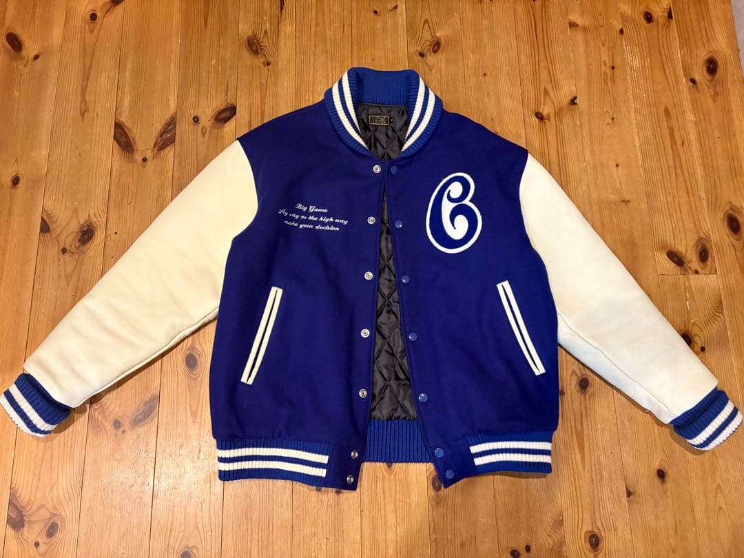 CALEE キャリー　スタジャン レザー袖　本革　アメカジ　ワーク　ヴィーテージ