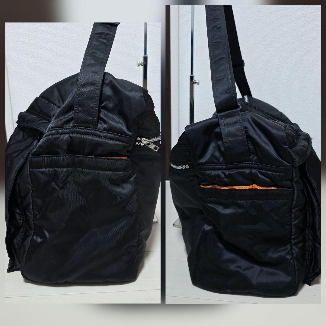 【美品】PORTER タンカー XLサイズ ブラック ボストンバッグ　2WAY