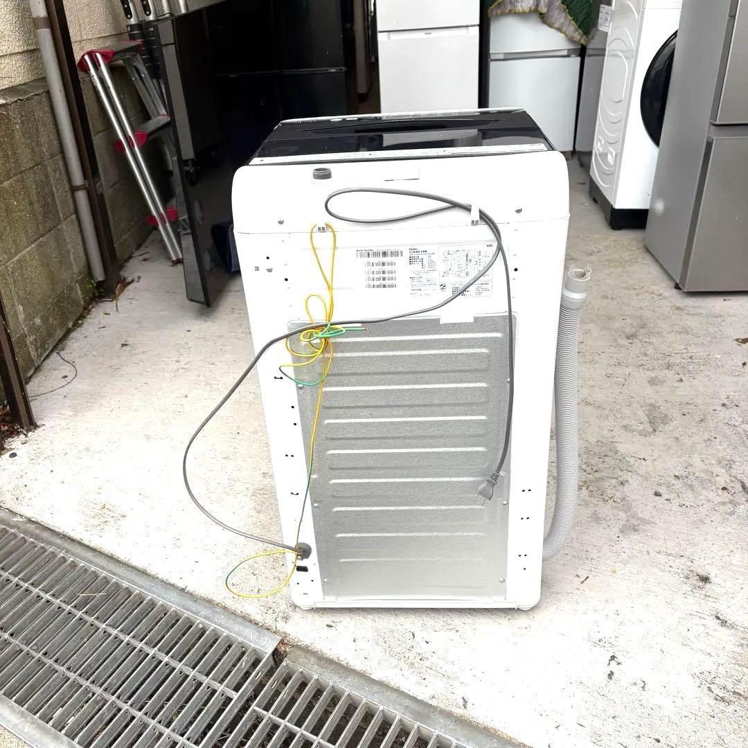 Haier2023年冷蔵庫洗濯機セット　一人暮らしセット　分解洗浄済み