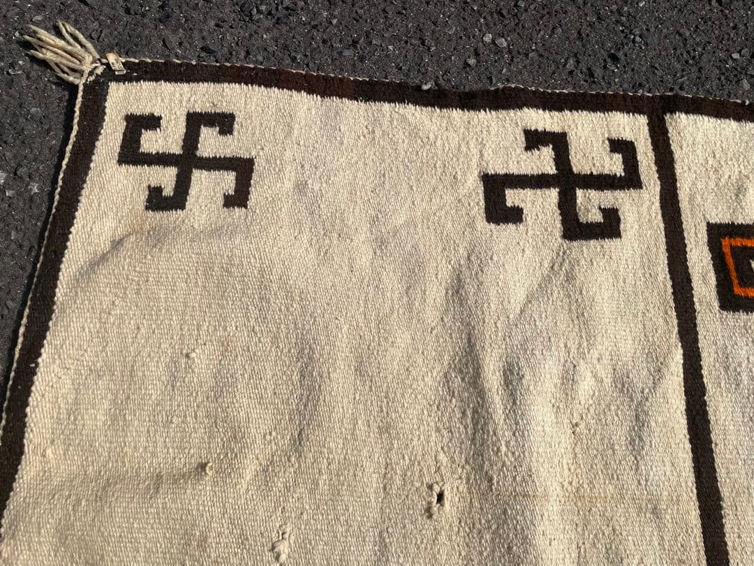 ナバホ ラグ Navajoヴィンテージvintage 卍
