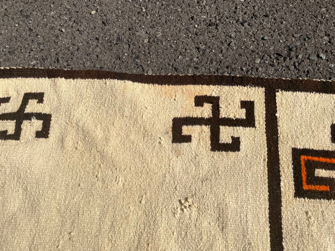ナバホ ラグ Navajoヴィンテージvintage 卍