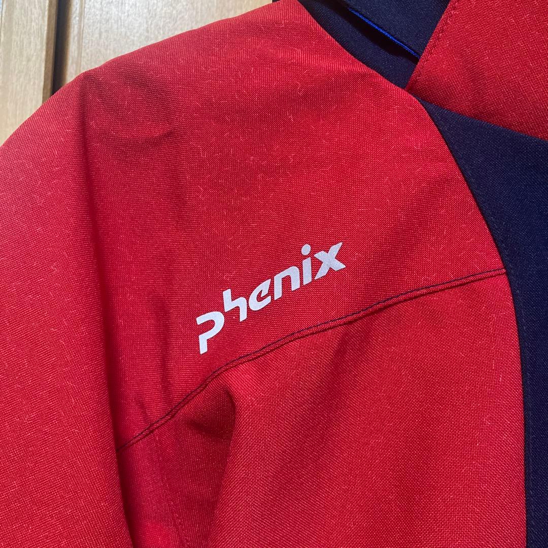 phenix 子ども用スキーウェア 赤/青　手袋プレゼント