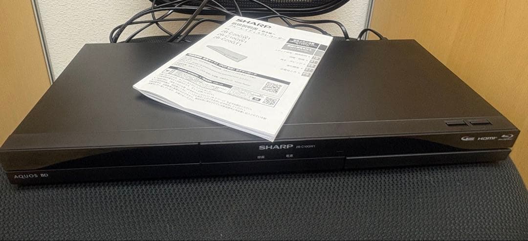 SHARP ブルーレイディスクレコーダー 2B-C10GW1 中古