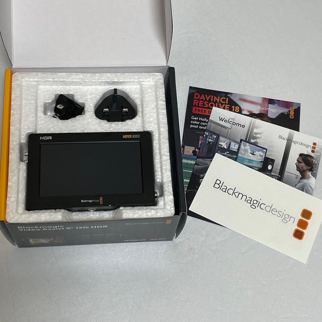 【最終値下げ】Blackmagic Video Assist 5\" 12G