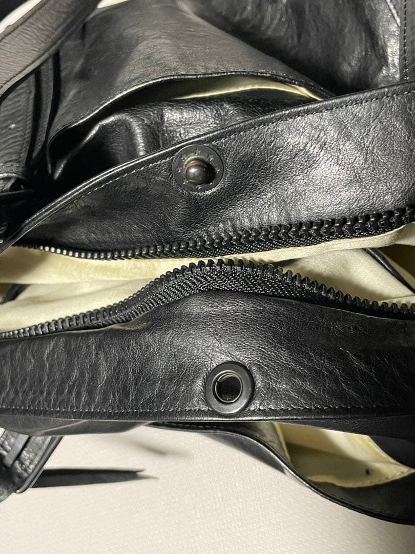 パトリックステファン 初期型 アトリエバッグ 馬革 黒 日本製
