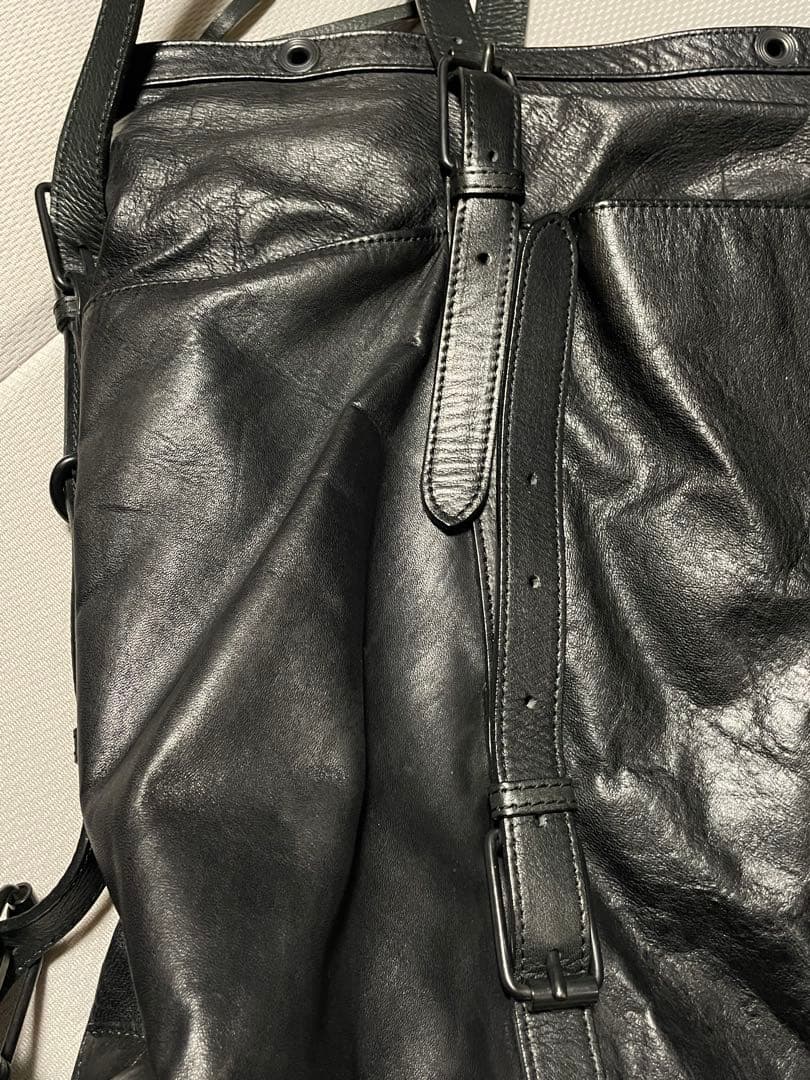 パトリックステファン 初期型 アトリエバッグ 馬革 黒 日本製