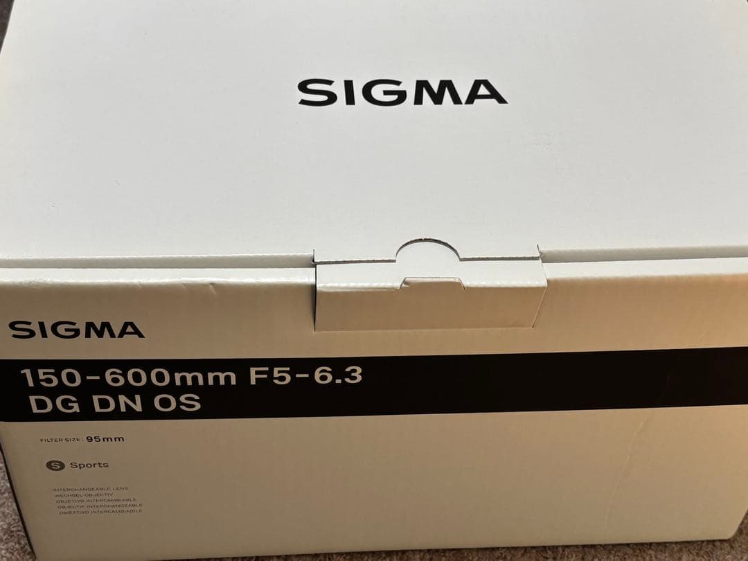美品　 SIGMA 150-600mm F5-6.3 DG DN OS レンズ