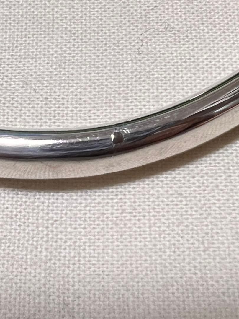 HERMES エルメス シュバルホース バングル メタル シルバー ヴィンテージ