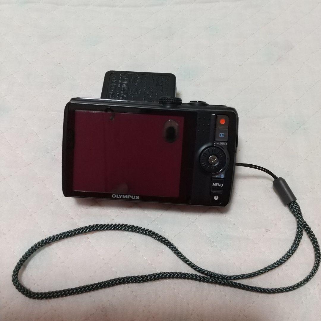 OLYMPUS デジタルカメラSH-21 ブラック 付属品、元箱あり 中古品