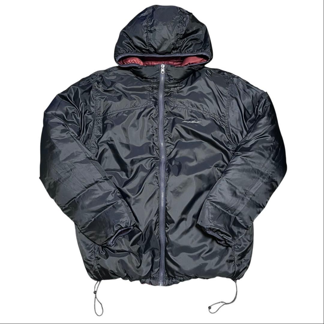 Eddie Bauer エディーバウアー リバーシブル 肉厚 ダウンジャケット