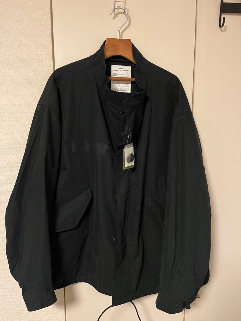 フリークスストア　ビッグシルエット　 ショートモッズコート　ブラック