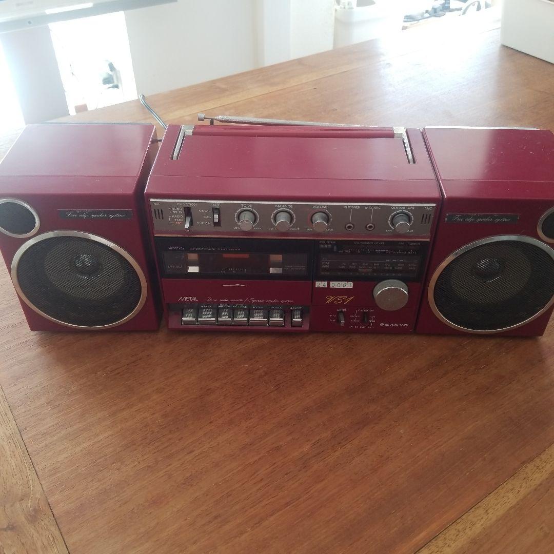 SANYO サンヨー ラジカセ