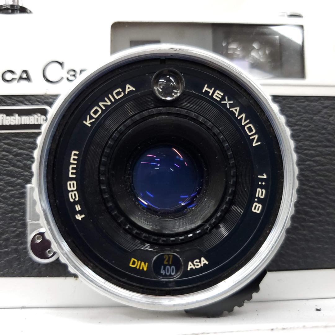 フィルムカメラ KONICA C35 Flash matic F1225-251-2p p