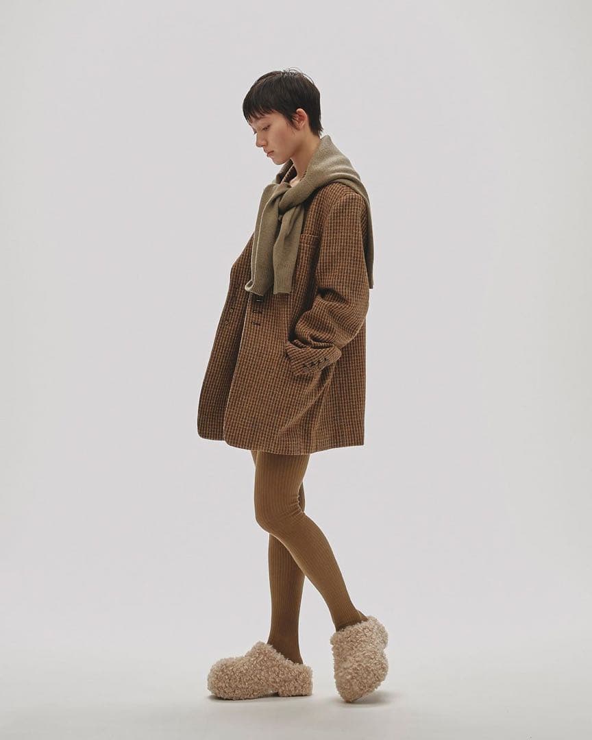 ジャケット・アウター Wool100% Check Jacket