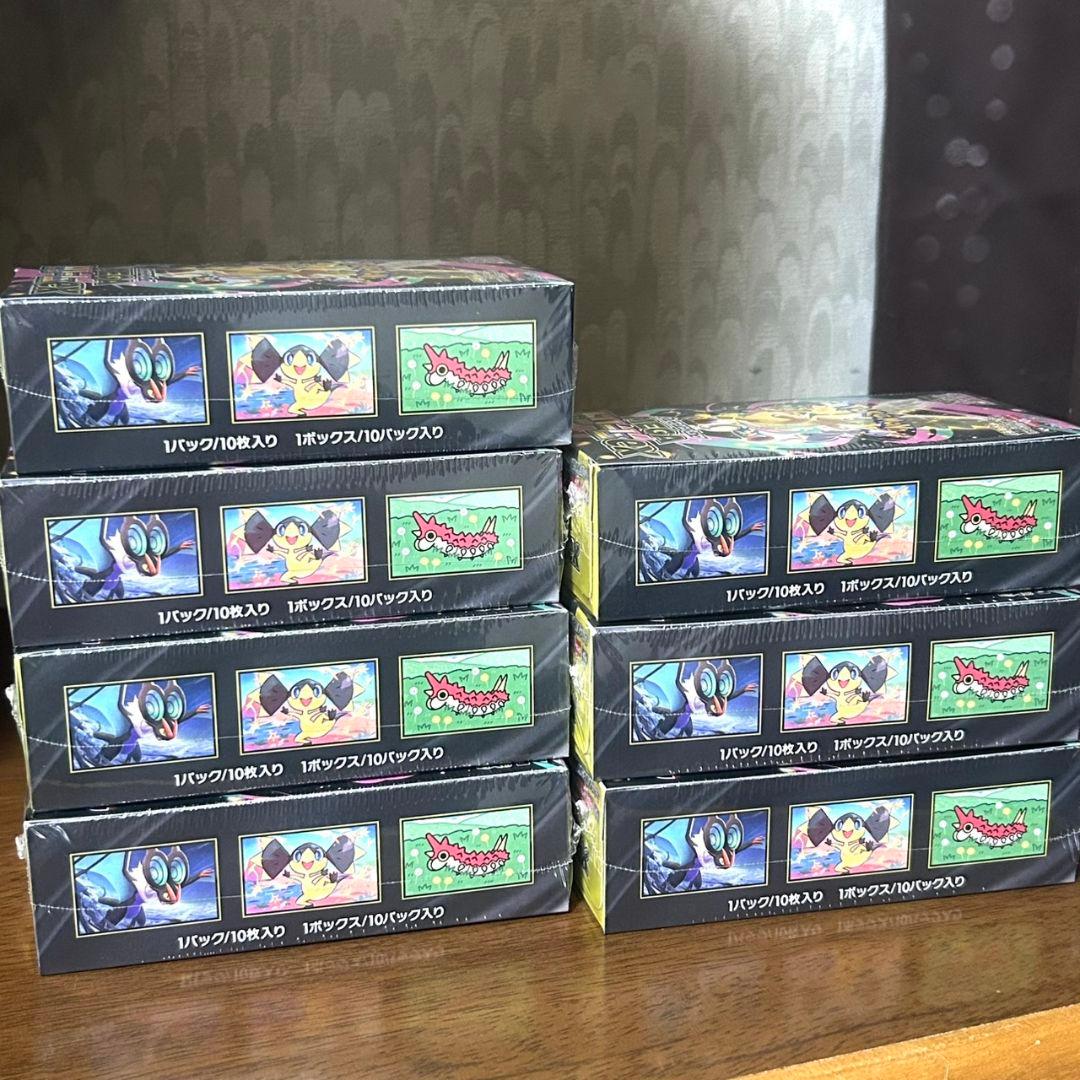 ポケモンカード　メガドリームex　シュリンク付　７box