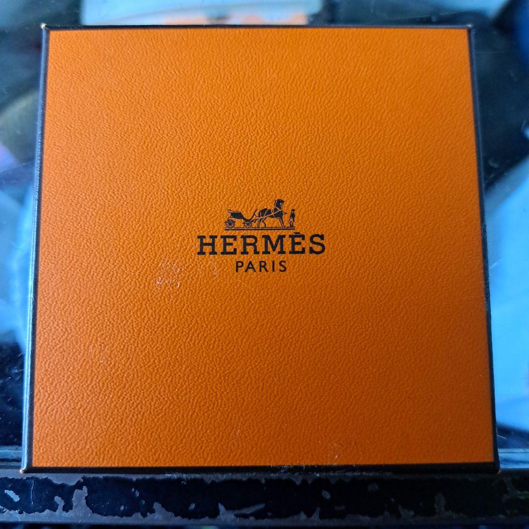 最終‼美品！HERMES バングルケリーカデナ ゴールドベージュ茶系 BOX付き