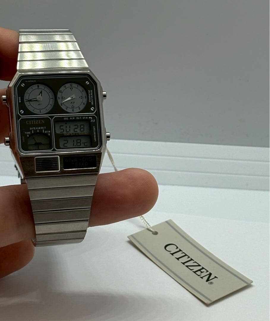 CITIZEN シチズン　腕時計　ANA-DIGI アナデジテンプ　未使用