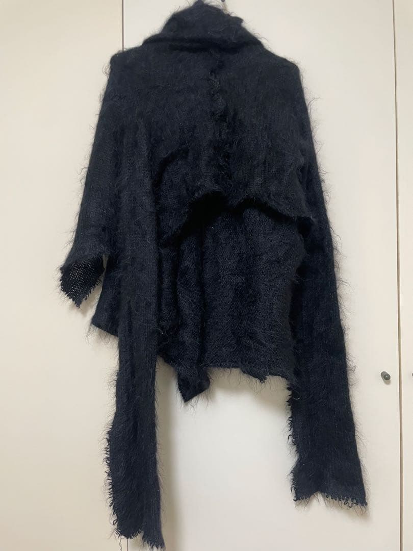 LGBルグランブルーモヘアカーディガン